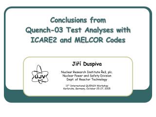 Conclusions from Quench-03 Test Analyses with ICARE2 and MELCOR Codes