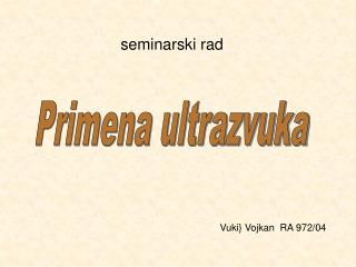 seminarski rad