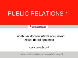 PUBLIC RELATIONS 1