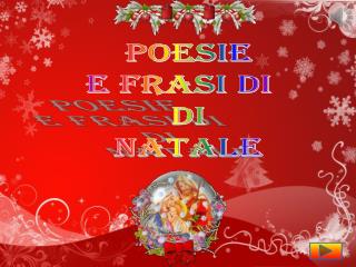 POESIE E FRASI DI DI NATALE