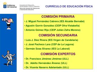 CURRÍCULO DE EDUCACIÓN FÍSICA
