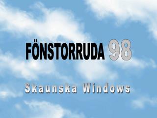 FÖNSTORRUDA