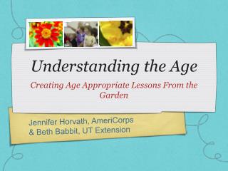 Understanding the Age