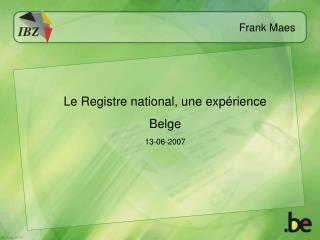 Frank Maes