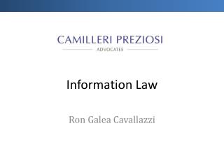 Information Law