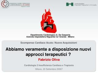 Scompenso Cardiaco Acuto: Nuove Acquisizioni