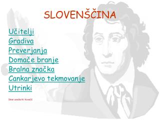 SLOVENŠČINA