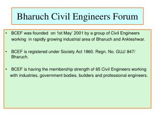 Bharuch Civil Engineers Forum