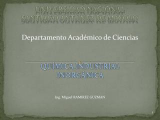 UNIVERSIDAD NACIONAL SANTIAGO ANTÚNEZ DE MAYOLO