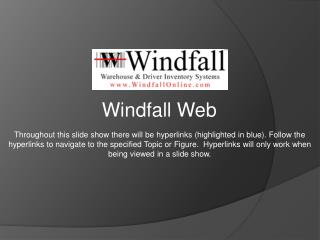 Windfall Web