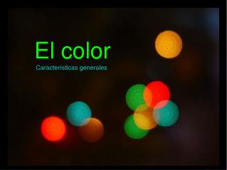 El color