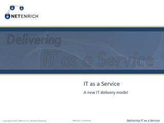 IT as a Service