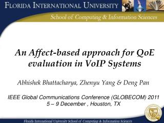 An Affect-based approach for QoE evaluation in VoIP Systems