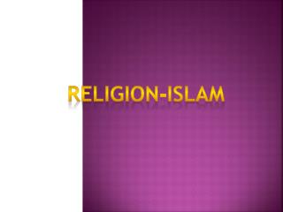 Religion-islam