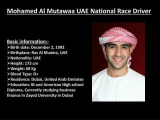 Basic information:- Birth date: December 2, 1992 Birthplace: Ras Al Khaima , UAE