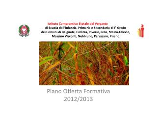 Piano Offerta Formativa 2012/2013