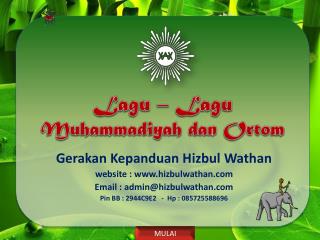 Lagu – Lagu Muhammadiyah dan Ortom