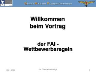 Willkommen beim Vortrag