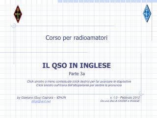 Corso per radioamatori