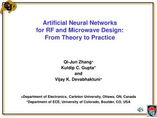 Artificial Neural Networks for RF and Microwave Design: From Theory to Practice