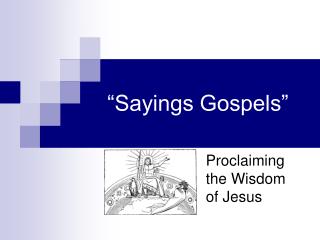 “Sayings Gospels”