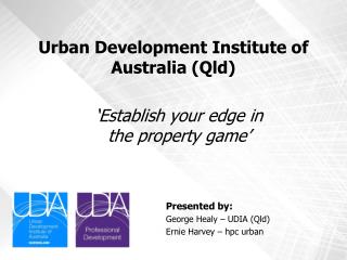 Urban Development Institute of Australia (Qld)