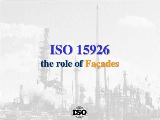 ISO 15926 the role of Façades