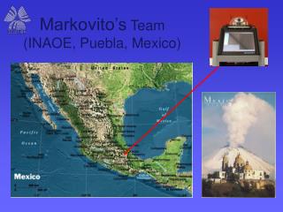 Markovito’s Team (INAOE, Puebla, Mexico)