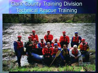 Clark County Training Division Technical Rescue Training