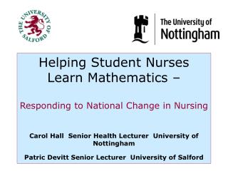 What is Maths in Nursing for?