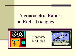 Trigonometric Ratios in Right Triangles