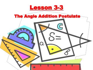 Lesson 3-3