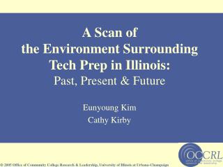 A Scan of the Environment Surrounding Tech Prep in Illinois: Past, Present &amp; Future