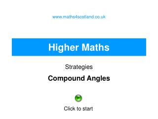 Higher Maths