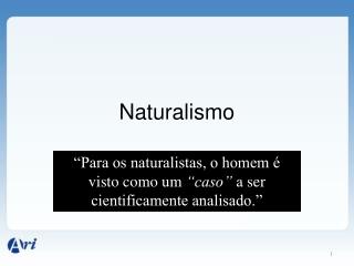 Naturalismo