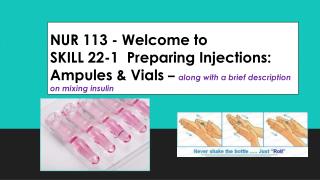 PARENTERAL MEDICATIONS