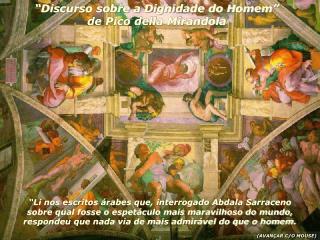 “Discurso sobre a Dignidade do Homem” de Pico della Mirandola