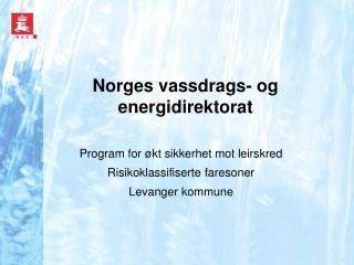 Norges vassdrags- og energidirektorat