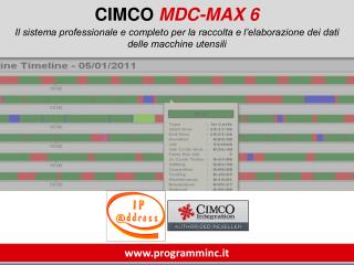 CIMCO MDC-MAX 6