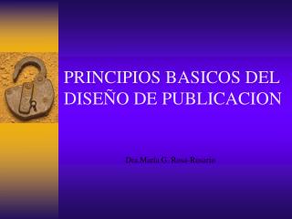 PRINCIPIOS BASICOS DEL DISEÑO DE PUBLICACION