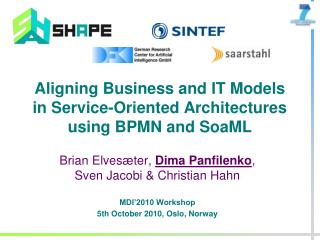 Aligning Business and IT Models in Service-Oriented Architectures using BPMN and SoaML