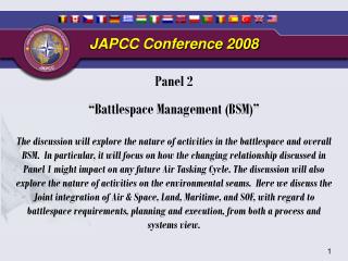 JAPCC Conference 2008