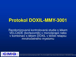 Protokol DOXIL-MMY-3001