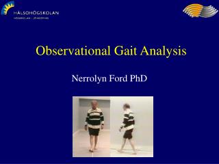 Observational Gait Analysis