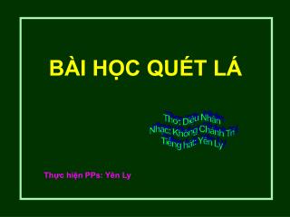 Thơ: Diệu Nhân Nhạc: Không Chánh Trí Tiếng hát: Yên Ly