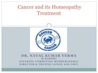 Cancer and its Homeopathy Treatment