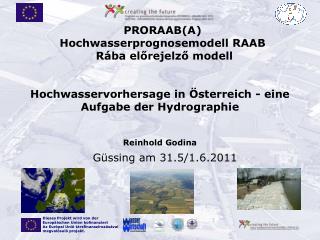 Hochwasservorhersage in Österreich - eine Aufgabe der Hydrographie