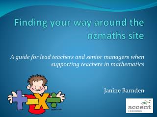 Finding your way around the nzmaths site