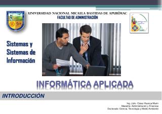 UNIVERSIDAD NACIONAL Micaela bastidas de Apurímac FACULTAD DE ADMINISTRACIÓN