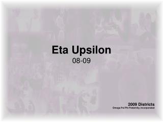 Eta Upsilon 08-09